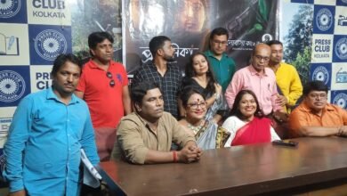 Photo of Kaali Maa Films dedicated to Prahalika and Valhoda Kake Bale Proster Launch and Song Release at Kolkata Press Club